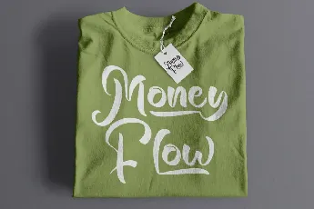 Money Flow Demo font