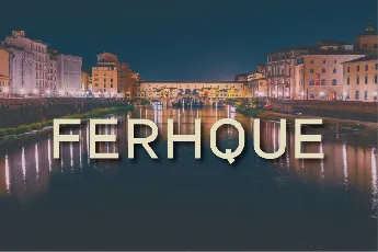 Ferhque font