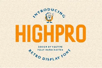 Highpro font