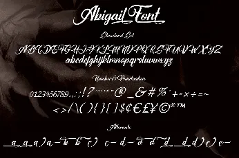 Abigail font