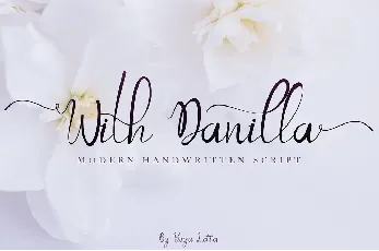 With Danilla font