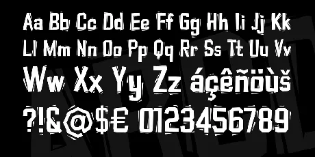 Typo Cut Out Demo font