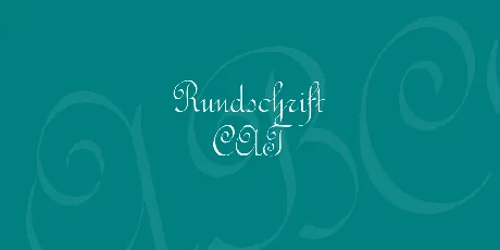 Rundschrift CAT font