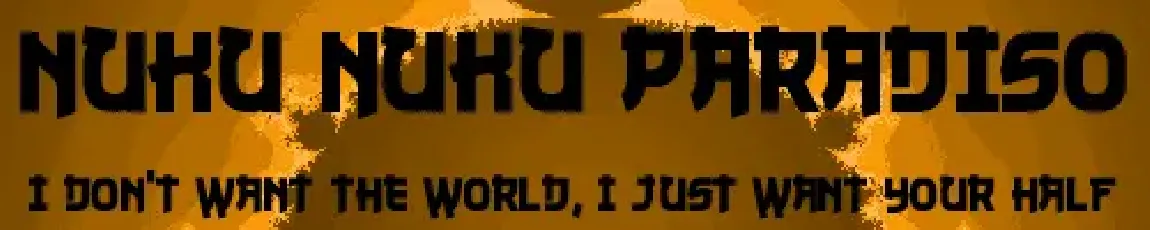 Nuku Nuku font