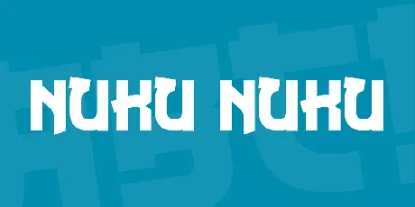 Nuku Nuku font