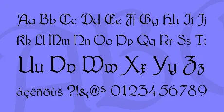 Lautenbach font