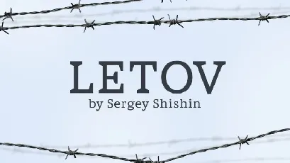 Letov font