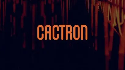 Cactron Sans Serif font