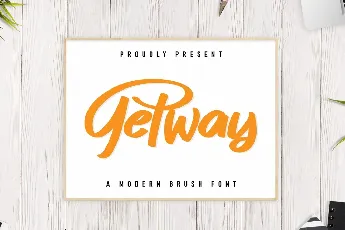 Getway font