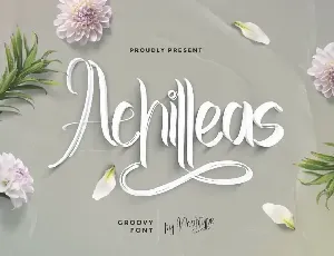 Achilleas Demo font