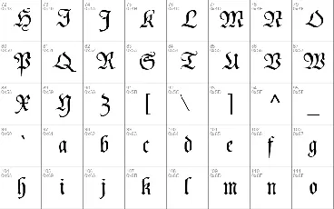 Poppl Fraktur CAT font