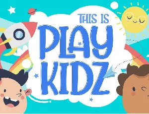 Playkidz font