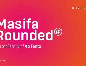 Masifa Rounded Family font