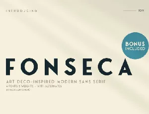 Fonseca Family font