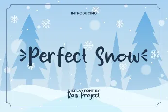 Perfect Snow font