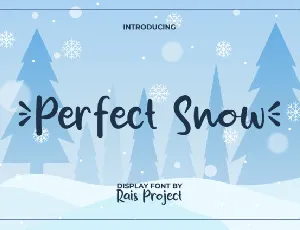 Perfect Snow font