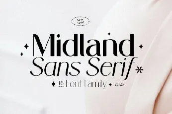 Midland font