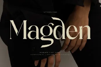 Magden font