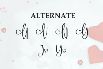 Valentine February Display font