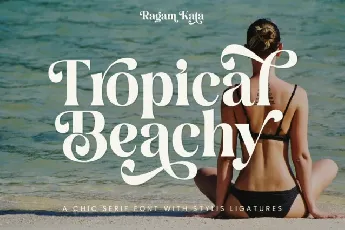 Tropical Beachy font