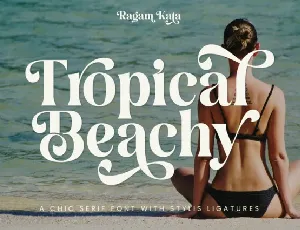 Tropical Beachy font