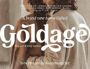 Goldage DEMO font