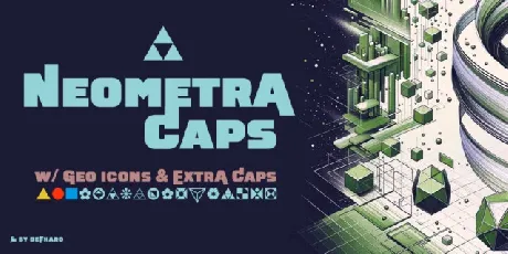 Neometra Caps font