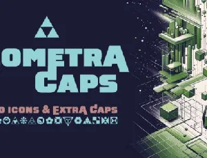 Neometra Caps font