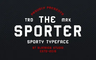 Sporter font