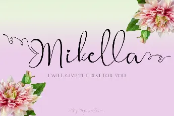 Mikella font