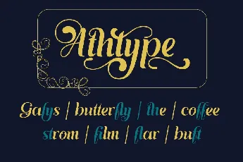 Ayulia Molga Demo font