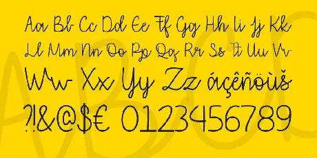 that i love you font