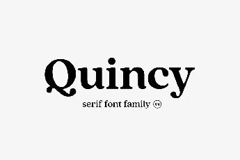 Quincy CF font
