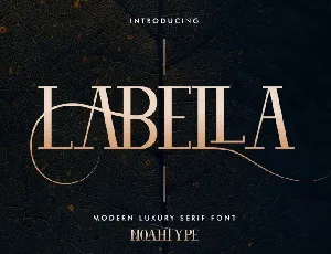 Labella font