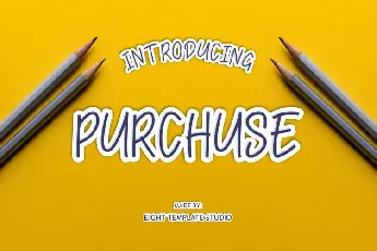 Purchuse Handwritten font