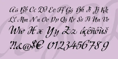 Modeschrift font