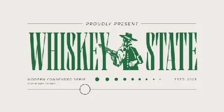 Whiskey State font