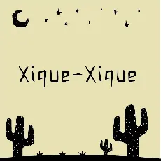 Xique-Xique Display font