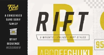 Rift Family Free font