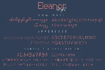 EleanorSatnightDemo font