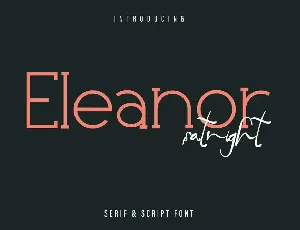 EleanorSatnightDemo font