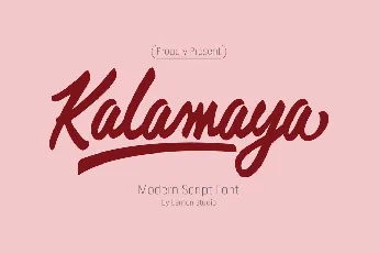 Kalamaya font