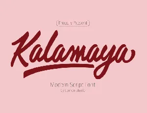 Kalamaya font