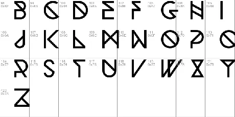 Woodwarrior font