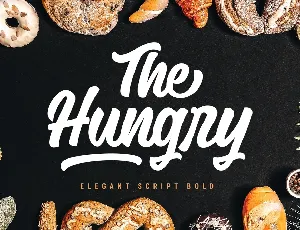 The Hungry font