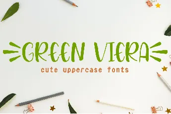 Green Viera font