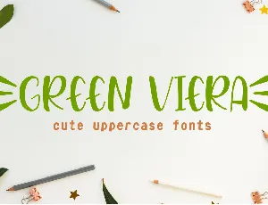 Green Viera font