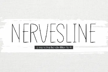 Nervesline font