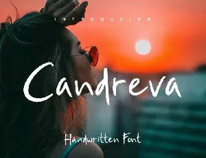 Candreva Handwritten font