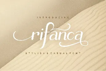 Rifanca font